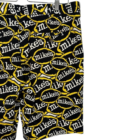 LOUDMOUTH Mikes Hard Lemonade Chino Shorts Size 36 - Picture 6 of 9